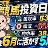 2026年4月の競馬投資日記サムネイル